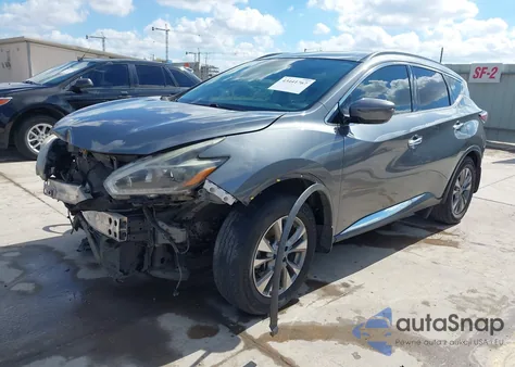 2018 Nissan Murano Sv from USA, damaged, VIN 5N1AZ2MG0JN154253